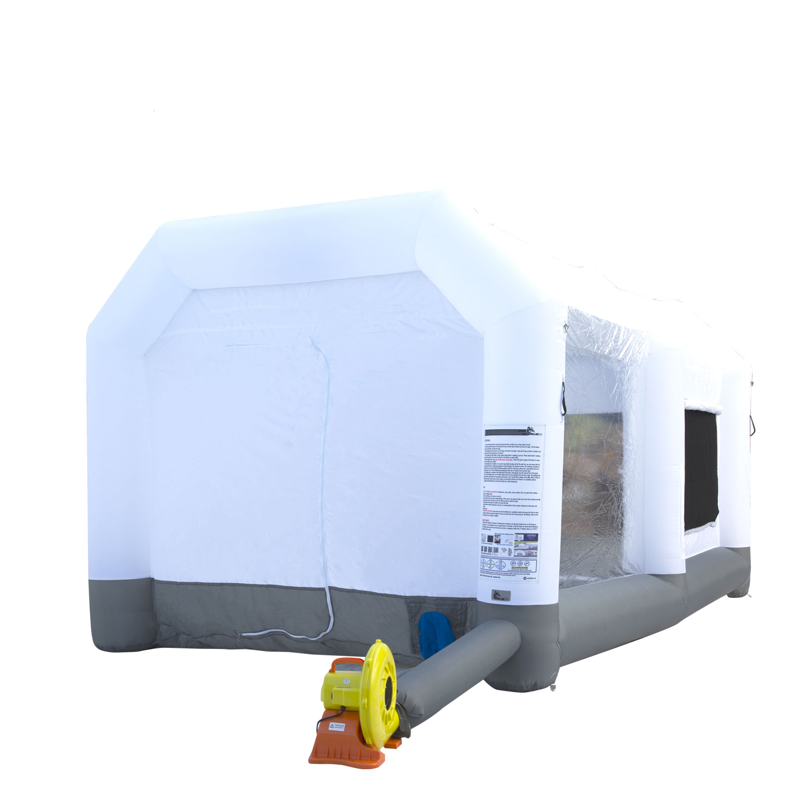 16.5 × 10 × 8 Ft Small Vehicles Inflatable Paint Booth - Image 3